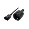CAVO X UPS SCHUKO 16A-IEC F/M 0,2BK ADJ