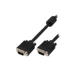 CAVO VGA 1,8MT M/M 15PIN BK SCHERMATO NO FERRITE ADJ