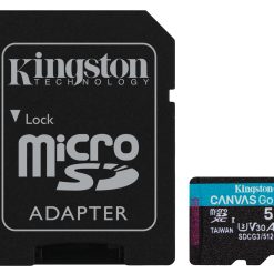 SD MICRO 512GB CL10 UHS-I CON ADATT 170MB/S LET.90MB/S SCRIT.KINGSTON