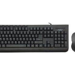 TASTIERA/MOUSE KIT USB PURE EVO BK 113TASTI MULTIMEDIA/MOUSE 6D ERGONO