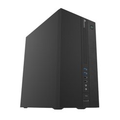CASE MID-TOWER NO PSU BK CREAD ADJ MATX(226X200)/ITX USB3 USB2 TYPE-C