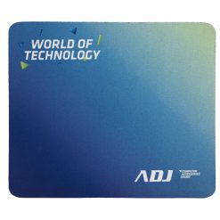 TAPPETINO MOUSE PAD IN GOMMA BLU/GR RIPIEGABILE 210*180MM ADJ