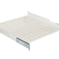 ARMADIO RACK RIPIANO 1 UNIT? 19 PROFONDIT? 450 MM 4 ATTACCHI GRIGIO