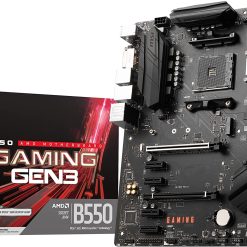 MB MSI B550 GAMING GEN3 RYZ5000 AM4 4D4 6S3 1M.2 U3.2 GBLAN H/DVI RAID