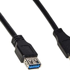 CAVO USB 3.0 A-A 3MT M/F PROLUNGA BK IN RAME
