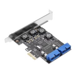 PCIE EXPANSION CARD FOR PC CASE USB3.0*2