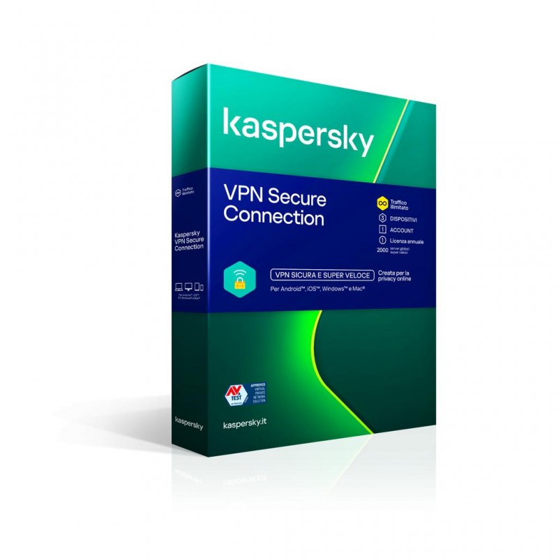 KASPERSKY SECURE CONNECTION 3DEV 1Y