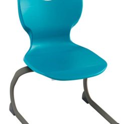 SEDIA FISSA TELAIO A SLITTA BLU SIZE 5 41X41X43