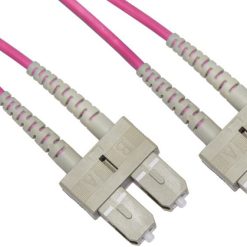 CAVO FIBRA OTTICA 3 MT SC/SC MULTIMODALE DUPLEX 50/125 OM4