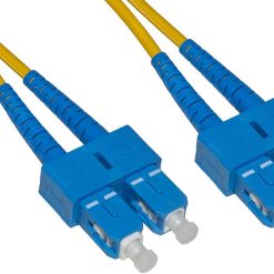 CAVO FIBRA OTTICA 1 MT SC/SC SINGLEMODE DUPLEX 9/125 OS2