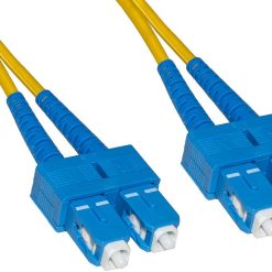 CAVO FIBRA OTTICA 3 MT SC/SC SINGLEMODE DUPLEX 9/125 OS2