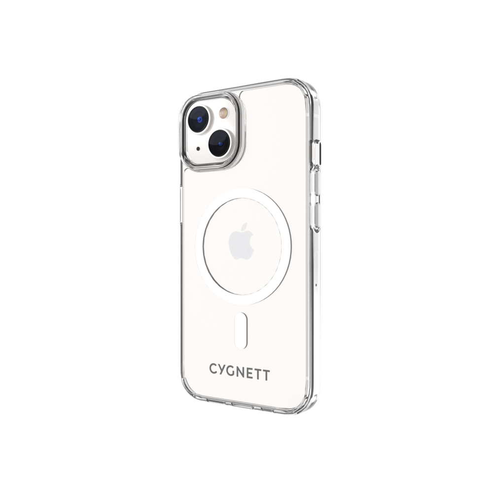 CUSTODIA IPHONE 14 MAGSAFE TRASPARE NTE CYGNETT