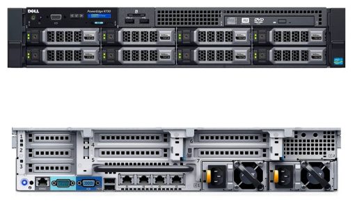 SERVER REF DELL R730 2XE5-2690 128G 2X1,2GB SAS H730 4X1GB LAN 10GB