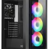 CASE MID-TOWER NO PSU SMASH S101 1U3 2U2 1*FANARGB VETRO BK
