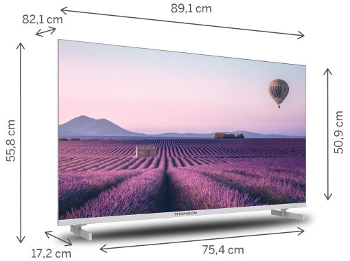 TV 40 THOMSON FHD FRAMELESS SMART T2/C2S2 ANDROID 11 BIANCO