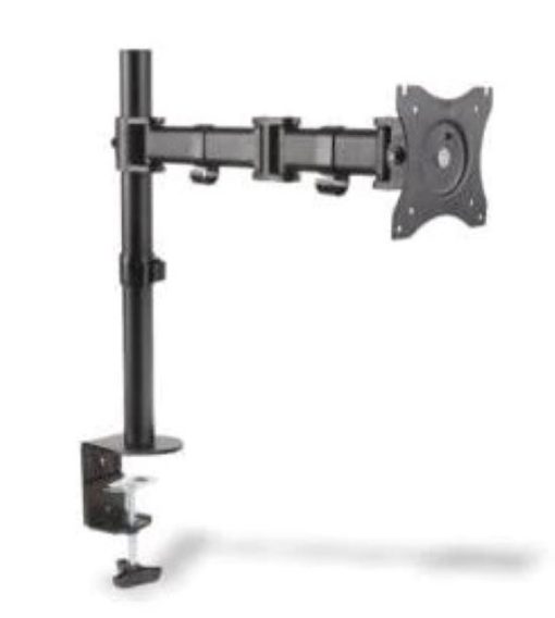 STAFFA TV/MONITOR DA TAVOLO MORSA DIMENSIONI DA 13 A 32 1 MONITOR