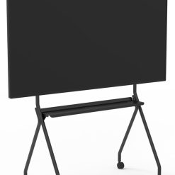 STAFFA  PAVIMENTO PER TV FINO A 86 NPF10297 100KG CON RUOTE 1000X600