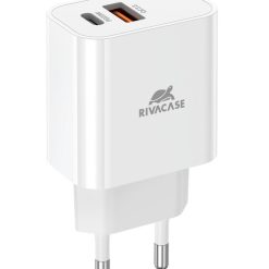 ALIMENTATORE 1USB-C/1USB-A 20W COMPATIBILE IPHONE WHITE