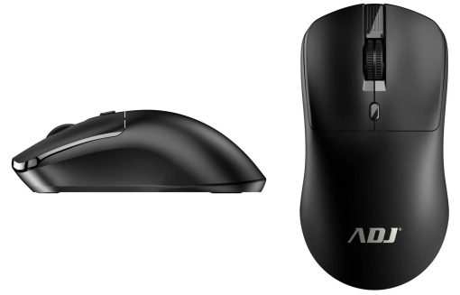 MOUSE WIRLESS RICARICABILE TYPE C 1600 DPI 3 TASTI PLUG&PLAY BK ADJ
