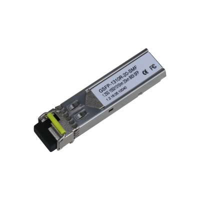 CONVERTITORE SFP MM 1GBPS LC PORTATA 20KM 1310/1550 MM