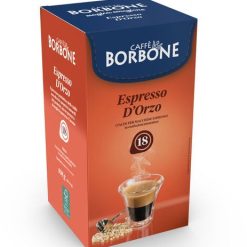 BORBONE BOX CIALDE 44MM MISCELA ORZO 18PZ