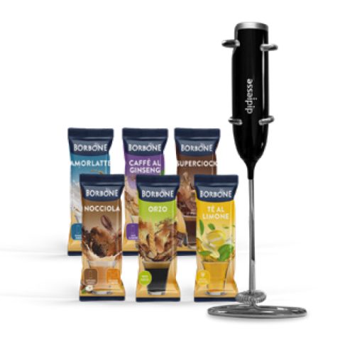 BORBONE KIT DEGUSTAZIONE FRULLINO + 6 STICK SOLUBILI