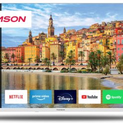 TV 40 THOMSON HD  SMART GOOGLETV T2/C2S2 ANDROID 12V CAMPER WHITE