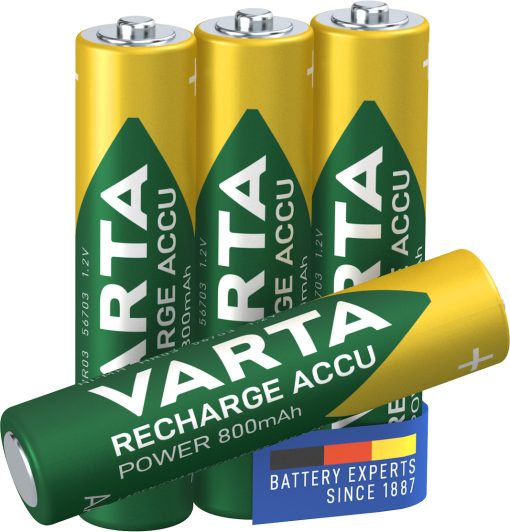 BATTERIA MINISTILO AAA RICARI CABILE 800MAH CONF.BLISTER 4PZ VART