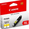 INK CANON CLI551XLY Y PIXMA MG5450 11ML