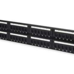 PATCH PANEL 48 PORTE NON SCHERMATO UTP CAT5E 8 POLI RACK 19 2 UNIT?