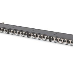 PATCH PANEL 24 PORTE SCHERMATO CAT6 0,5 UNIT? RACK 19