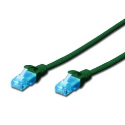 CAVO RETE UTP CAT.5E 0,5MT BLU NON SCHERMATO