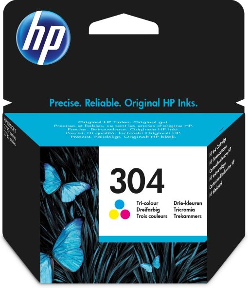 INK HP 304 N9K05AE CMY 2ML 100 PAG