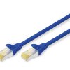 CAVO RETE S-FTP CAT.6A 0,25MT BLU LSOH