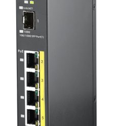 SWITCH 5P GIGABIT POE UNMANAGED INDUSTRIALE