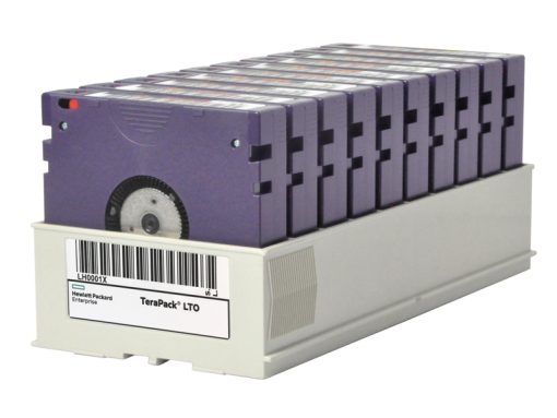 ULTRIUM DATA CARTRIDGES HPE LTO8 T ERAPACK 10 NO CUSTOM PACK
