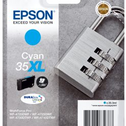 INK EPSON N.35 CIANO PER WORKFORCE PRO WF 4720DWF