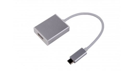 ADATTATORE USB-C TO HDMI2.0 LMP SILVER TYPE C
