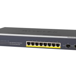 SWITCH 8P POE+ 10/100/1000 2SLOT GIGABIT SFP 190W PROSAFE SMART