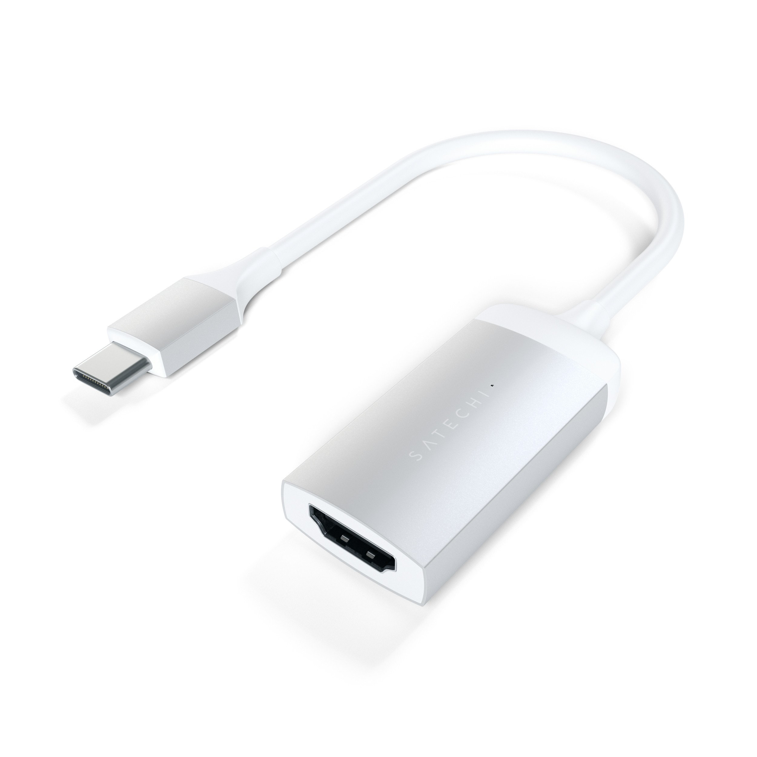 ADATTATORE TYPE C TO HDMI SILVER SATECHI