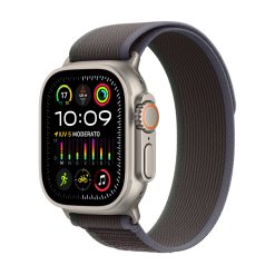WATCH 49MM ULTRA 2 CELLULAR TITANIO BLU/NERO TRAIL LOOP - M/L