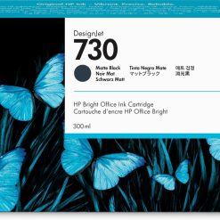 INK HP 730XL NERO OPACO DJ1700 300M L