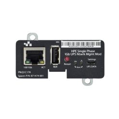 HP ACCESSORI RACK HPE SINGLE PHASE 1GB UPS NTWRK MGMT