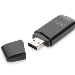 CARD READER ESTERNO USB 2.0 BK MICRODSD / SD DIGITUS