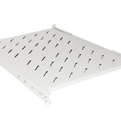 ARMADIO RACK RIPIANO 1 UNIT? 19 PROFONDIT? 650 MM ALLUNGABILE GRIGI