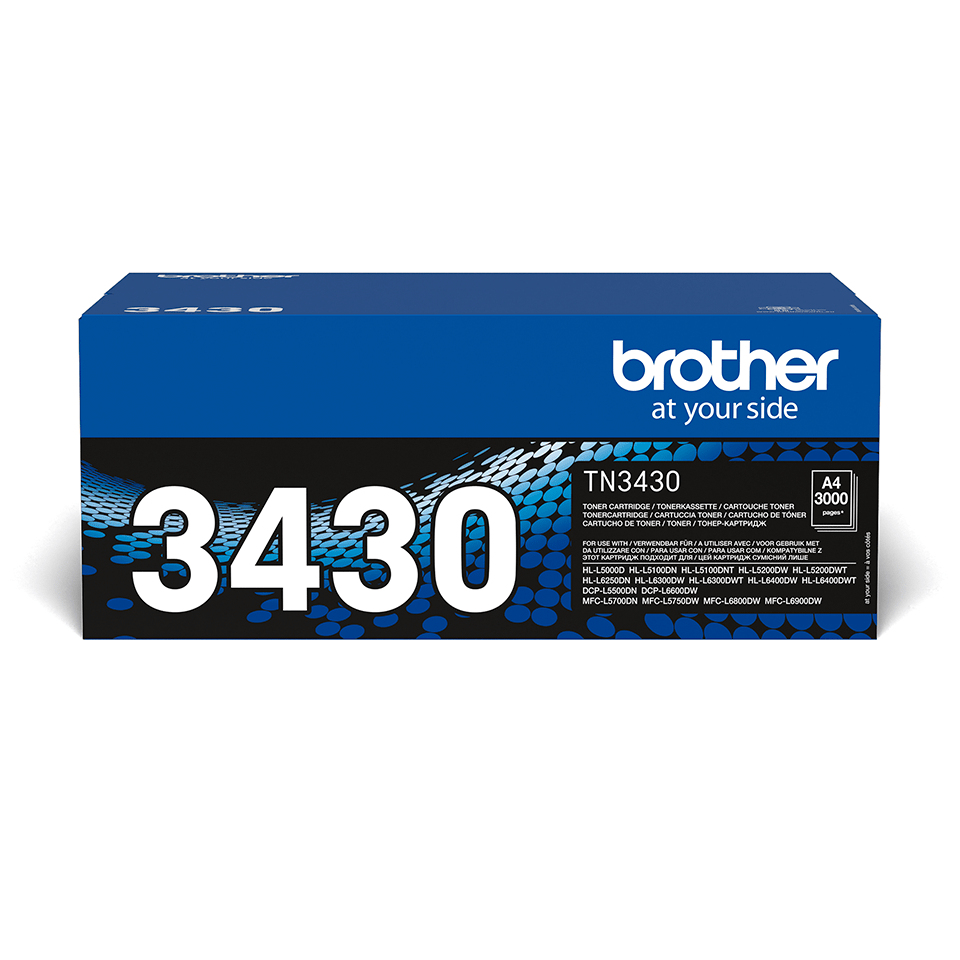 TONER BROTHER NERO HL-L5000D TN3430