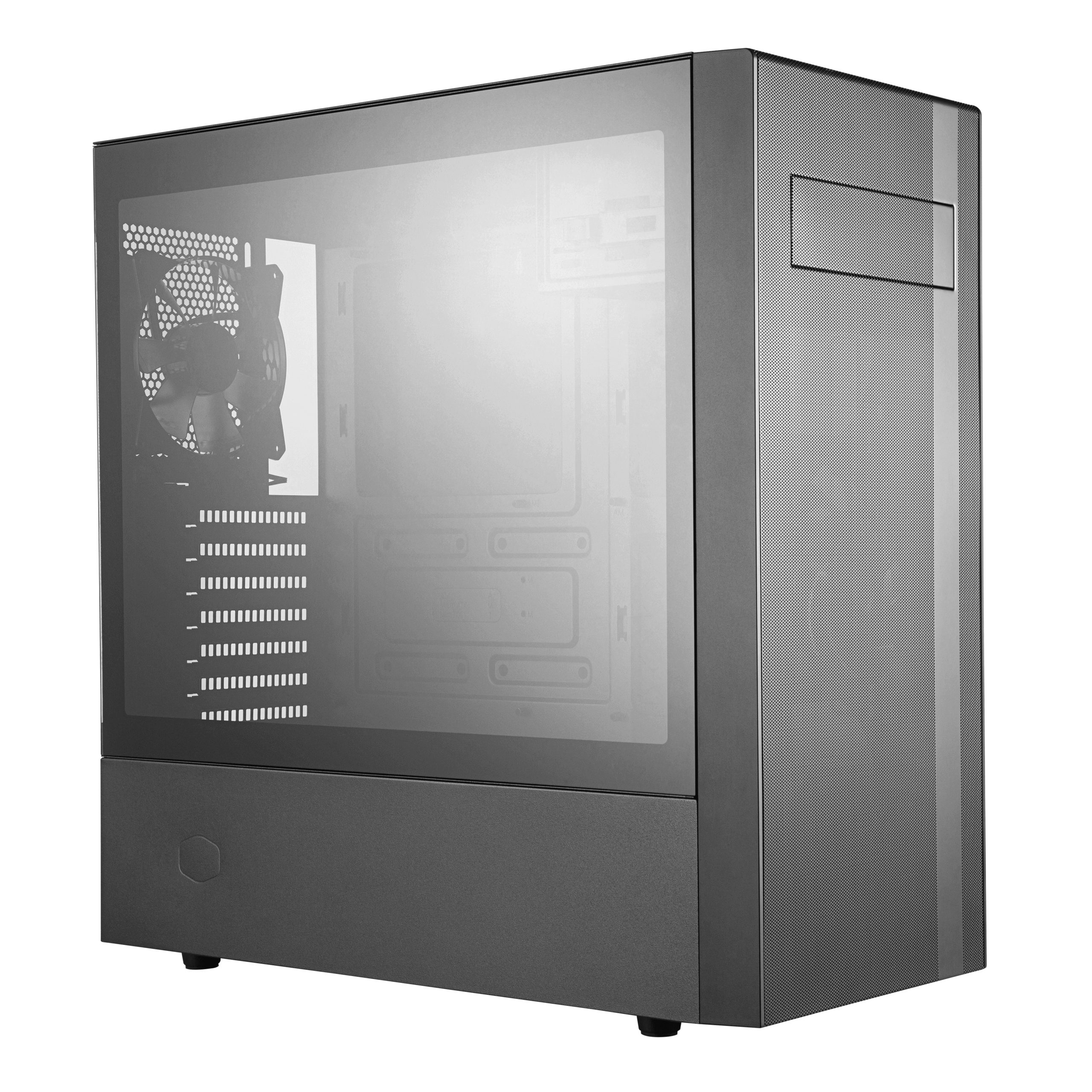 CASE MID-TOWER NO PSU MASTERBOX NR6 00 2USB3 ODD BLACK WINDOW