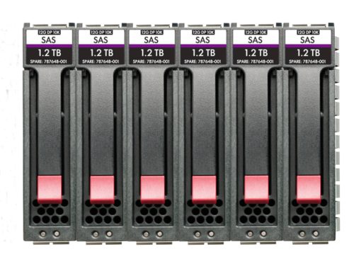 HPE HDD STORAGE VOLUME HPE MSA 14. 4T SAS 10K SFF M2 6PK