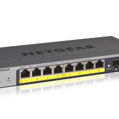 SWITCH 8P GIGABIT ETHERNET POE+ 55W +2P SFP SMART MANAGED PRO