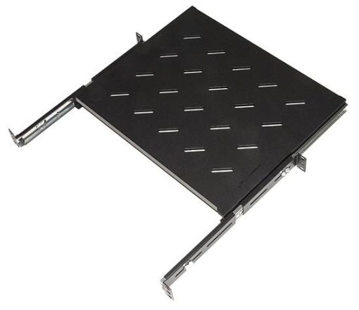 ARMADIO RACK RIPIANO 1 UNIT? 19 PROF.350 MM UNIVERSALE NERO ESTRAIB